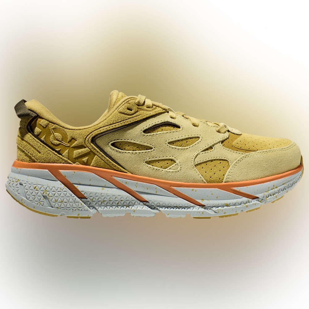 HOKA Clifton L Suede - Men's
Color: Gold/Green